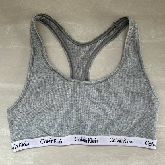 Calvin Klein Other - Calvin Klein Heather Gray Sports Bra